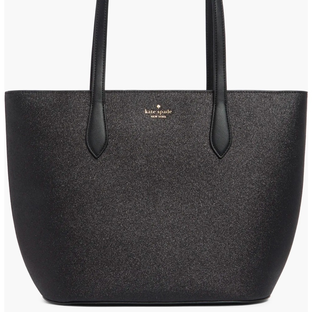 Kate spade glimmer leather tote bag NWT